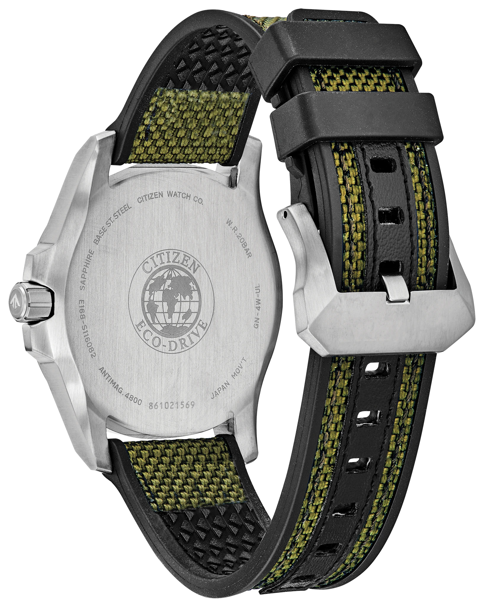 Promaster Tough - Men's Eco-Drive BN0211-09X Green Watch | CITIZEN